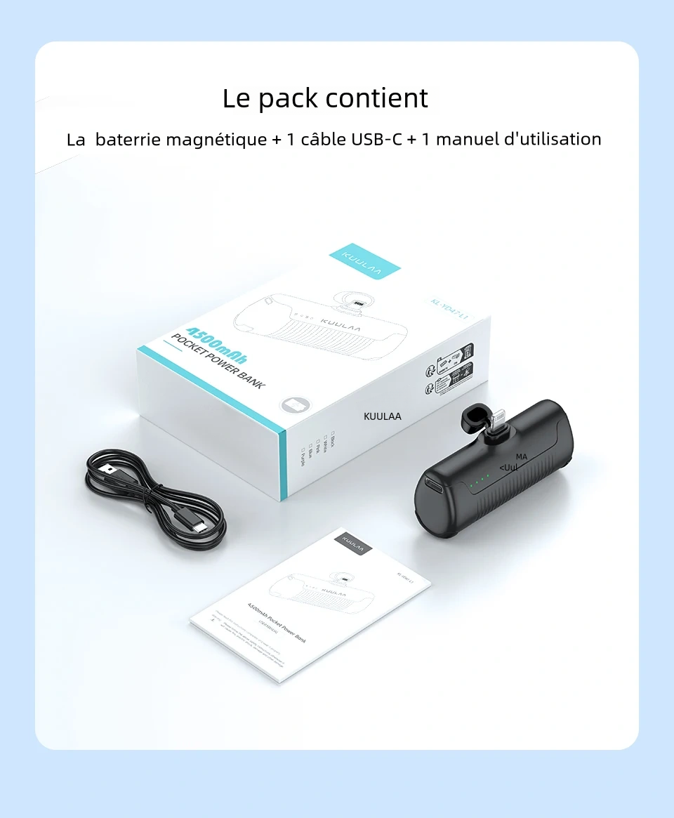 Batterie portable 4500mAh
